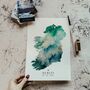 Personalised Ireland Gold Watercolour Map Giclee Print, thumbnail 6 of 9