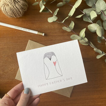 Penguin Happy Father's Day Card, 2 of 6