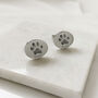Stainless Steel Engraved Oval Cufflinks With Prints, thumbnail 3 of 4