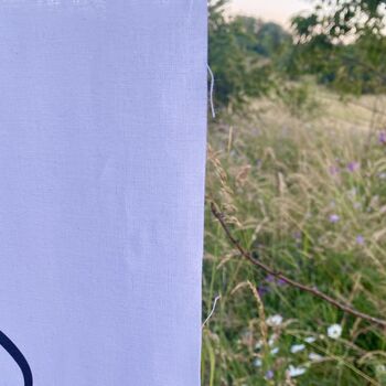 Personalised Fabric Wedding Welcome Sign, 2 of 2
