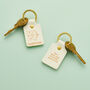 Personalised Zodiac Leather Keyring, thumbnail 2 of 11