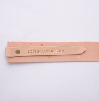 Personalised Leather Bookmark, 7 of 10