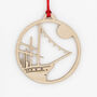 Ss Great Britain Wooden Christmas Decoration, thumbnail 2 of 2