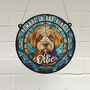 Labradoodle Memorial Suncatcher, thumbnail 1 of 6