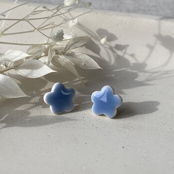 Gift For Mum Ceramic Flower Earrings, 2 of 10