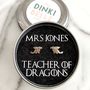 Personalised Teacher Of Dragon Studs Teacher Gift, thumbnail 3 of 7