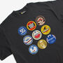 Rangers Football Beer Mats T Shirt, thumbnail 4 of 4