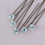 Set Of Five Diamante Wedding Hairpins, thumbnail 4 of 6