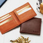 Personalised Corporate Gift Medium Leather Wallet, thumbnail 2 of 10