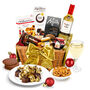 Festive Cheer Christmas Food Hamper With White Wine, thumbnail 1 of 4