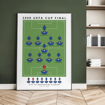 Rangers 2008 Uefa Cup Final Poster, 4 of 8