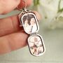 Victorian Sterling Silver Personalised Engraved Locket, thumbnail 6 of 8