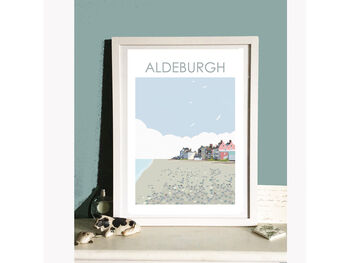 Aldeburgh Beach Suffolk Art Print, 2 of 3