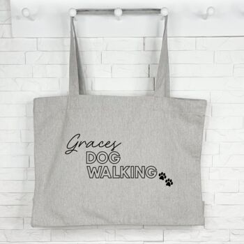 Personalised Pet Sitter Bag For Dogs, 4 of 5