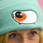 Cute Embroided Guinea Pig Beanie Hat, thumbnail 4 of 4