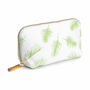 Personalised Tropical Bird Wash Bag In Soft Blue, thumbnail 4 of 6