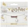 Harry Potter Gryffindor Bar Bracelet Silver, thumbnail 2 of 2