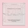 Congratulations Bracelet Gift, thumbnail 1 of 5