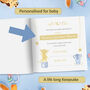 Personalised Baby Record Book, thumbnail 3 of 12