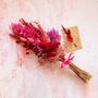 Red And Pink Dried Flowers For Valentines, thumbnail 1 of 6