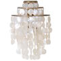 Tiered Shell Wall Light, thumbnail 2 of 2