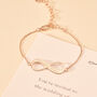 Personalised Infinity Chain Bracelet, thumbnail 2 of 10