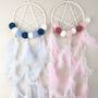 Pink And Blue Star Dream Catcher For Girls And Boys, thumbnail 2 of 6