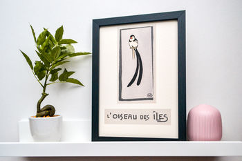 L'oiseau Des Illes Framed Bird Of Paradise Print, 3 of 4