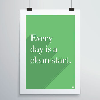 Clean Start Print, 9 of 12