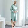 Men's 'Moss' Herringbone Brushed Cotton Nightshirt, thumbnail 2 of 4