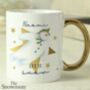 Personalised The Snowman Let It Snow Gold Handle Mug, thumbnail 4 of 4