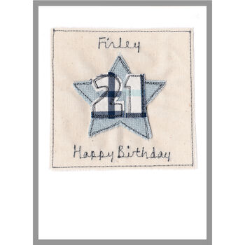Personalised Age Birthday Card For Him, 12 of 12
