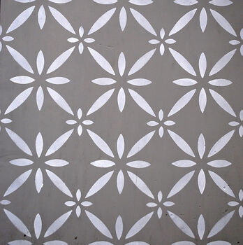 Clementina Floor Stencil For Floors, Walls And Fabric, 3 of 5