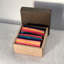 Two Pack Of Striped Socks In Box, thumbnail 1 of 4