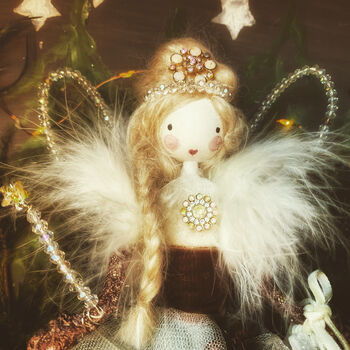 Personalised Hand Made Celebration Fairy, 2 of 8