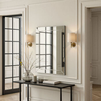 Glass, Mdf Wall Mirror, 4 of 5