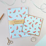 Watermelon Birthday Card With Gold Foil, thumbnail 3 of 5
