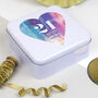 Personalised 21st Birthday Gift Tin Box, thumbnail 3 of 4