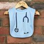 Stethoscope Baby Bib, thumbnail 2 of 7