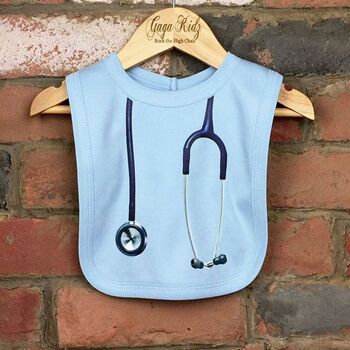 Stethoscope Baby Bib, 2 of 7