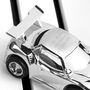 Personalised Silver Plated Sports Car Money Box, thumbnail 3 of 6