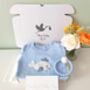New Baby Whale Outfit Gift Set, thumbnail 1 of 4