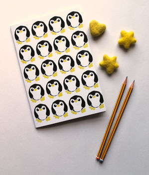 A5 Penguin Notebook, 6 of 8