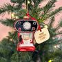 Personalised Coffee Machine Christmas Decoration, thumbnail 1 of 3