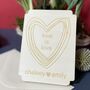 Personalised Wooden Love Is Love Valentine's Plaque, thumbnail 4 of 10