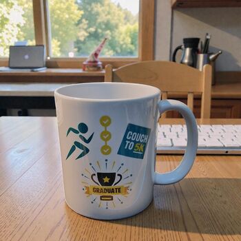 Couch To 5 K Graduate Mug – Gift For Runners, 2 of 2