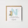 Personalised Winnie The Pooh Granddaughter Initial Birthday Card *Colour Options, thumbnail 4 of 4