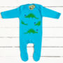 Handprinted Dinosaur Babygrow Or Vest, thumbnail 1 of 6