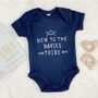 Personalised New To The Tribe Babygrow, thumbnail 3 of 11