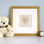 Personalised Initial Heart Birthday Card For Her, thumbnail 4 of 12